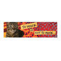 To Honk or Not to Honk - Burd Burd the Cat Bumper Sticker